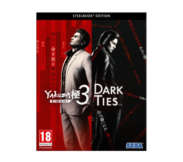 Yakuza Kiwami 3 Dark Ties Steelbook Edition PC