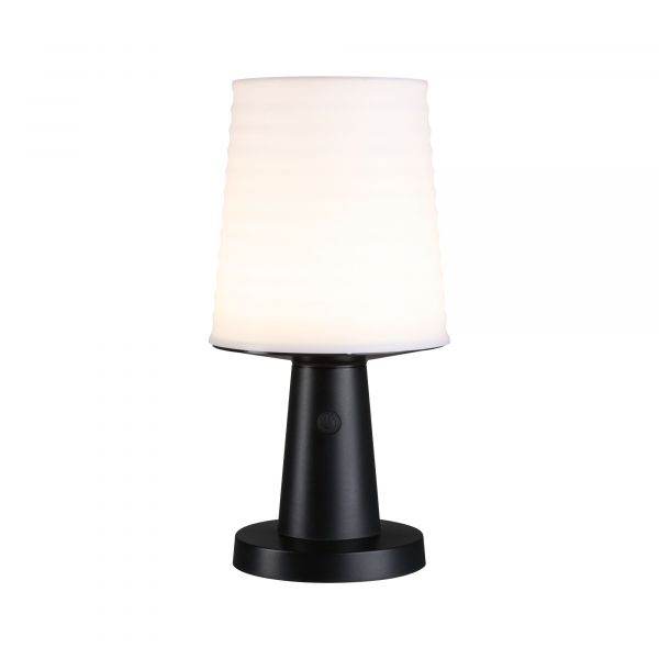 Solarna lampka ogrodowa ILANGA LED DIM 2,1W 2700K IP44 - antracyt