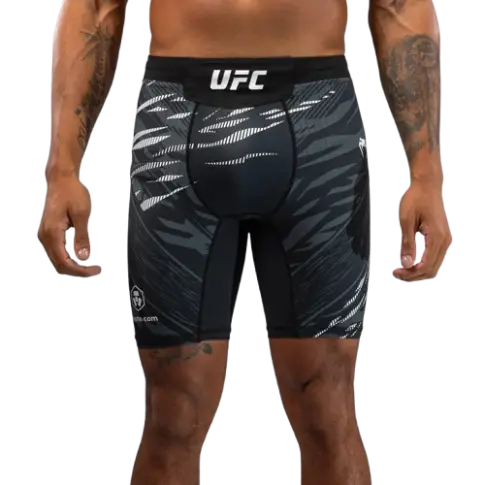 UFC Venum Spodenki Kompresyjne Fusion Vale Tudo Authentic Fight Night Black