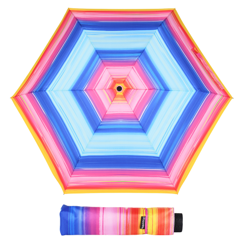Parasol damski Doppler Fiber Havanna Happy Pink manualny składany