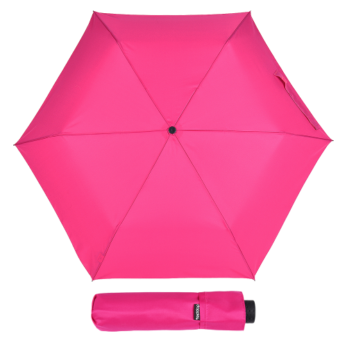 Parasol damski Doppler Fiber Havanna Uni Fancy Pink manualny składany
