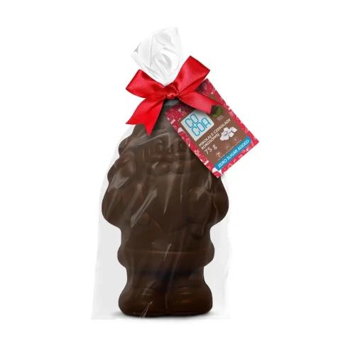 Mikołaj z czekolady kokosowej bez dodatku cukru bio 75 g - CoCoa