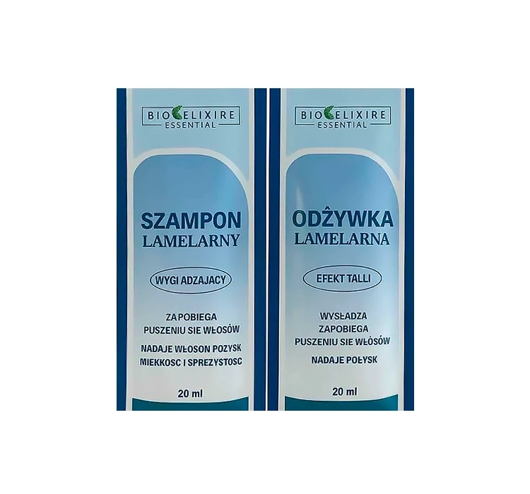 Bioelixire lamelarny zestaw wygładzający 2 x 20 ml