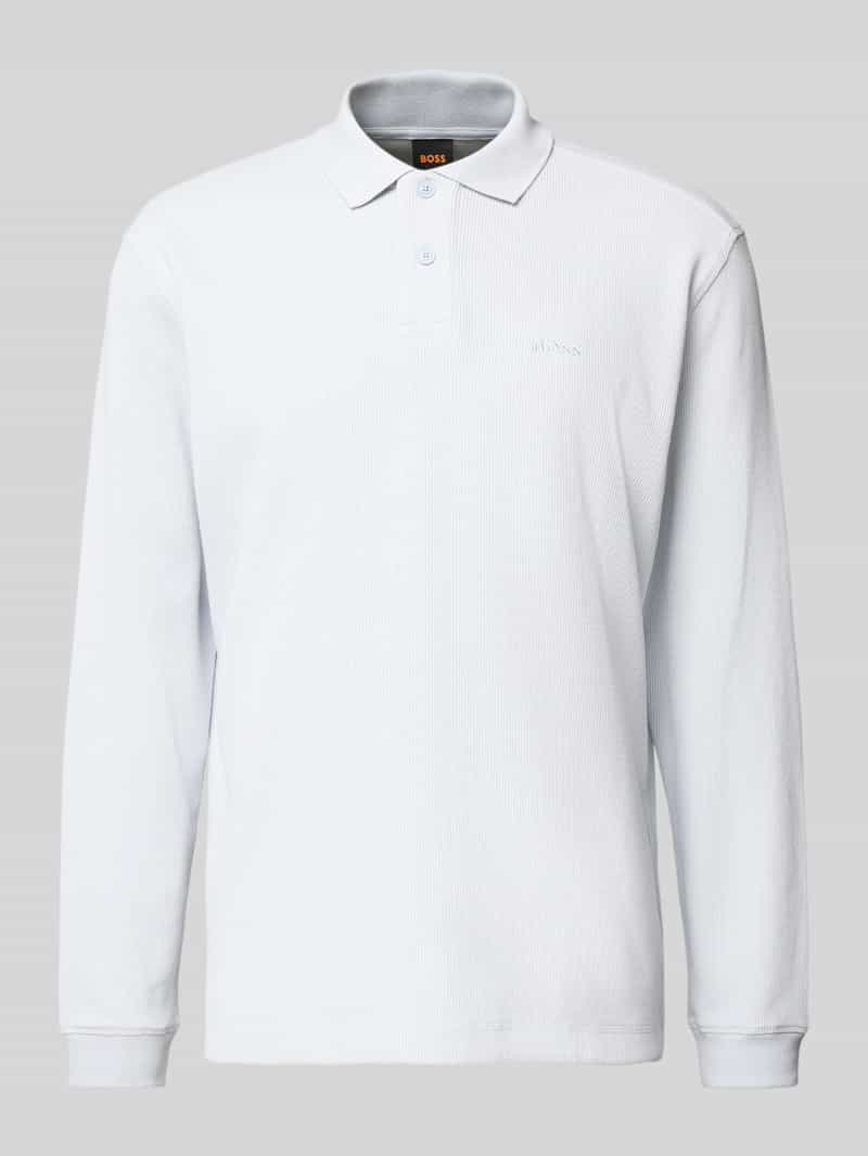 Koszulka polo o kroju regular fit z mieszanki bawełny model ‘PETEMPESTOLONG’
