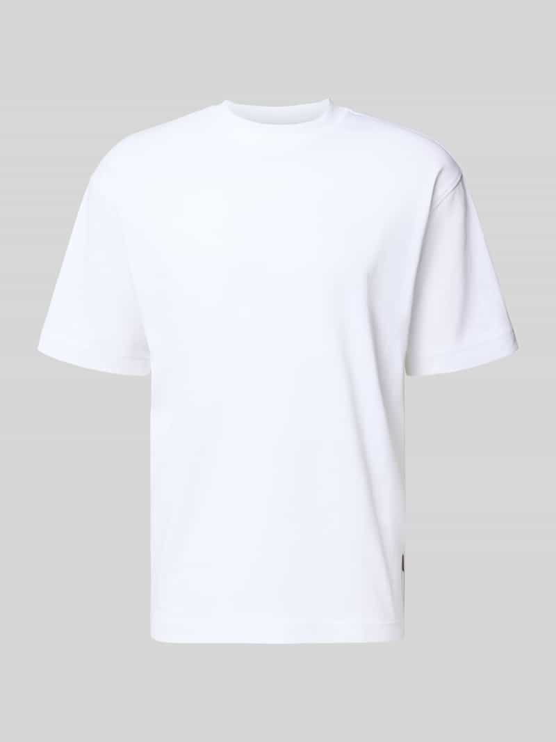 T-shirt o kroju regular fit z mieszanki bawełny model ‘TEETIM’