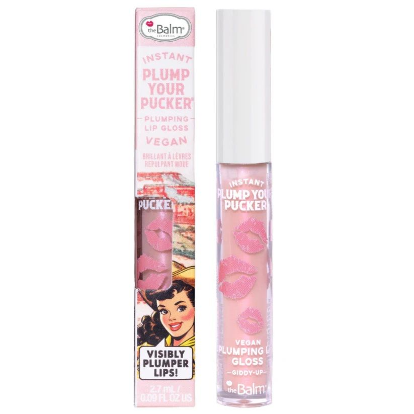 THE BALM Instant Plump Your Pucker Lip Plumper błyszczyk powiększający Giddy-Up 2,7ml