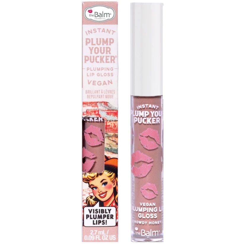 THE BALM Instant Plump Your Pucker Lip Plumper błyszczyk powiększający Howdy Honey 2,7ml