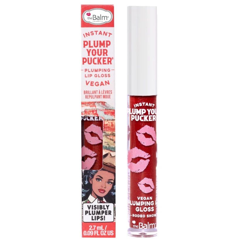 THE BALM Instant Plump Your Pucker Lip Plumper błyszczyk powiększający Rodeo Show 2,7ml