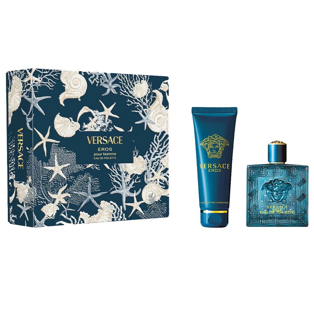 SET VERSACE Eros EDT spray 100ml + SHOWER GEL 150ml