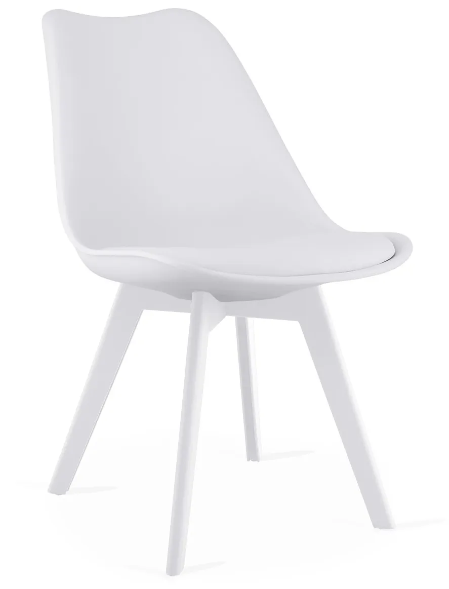 Białe stylowe krzesło B5-W06