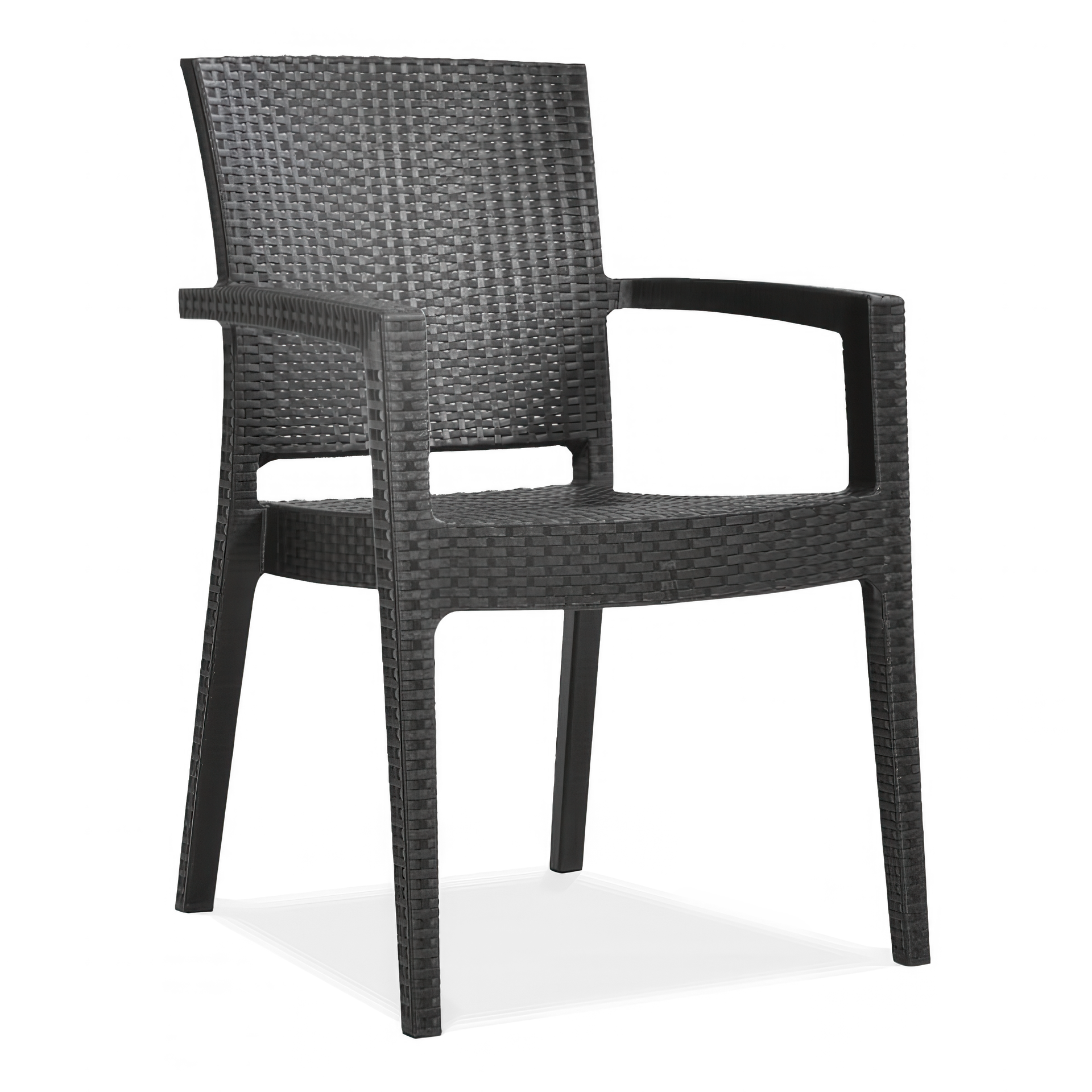 Krzesło Ogrodowe Balkonowe Na Balkon Taras Paris Novoussi Solidne Brązowe