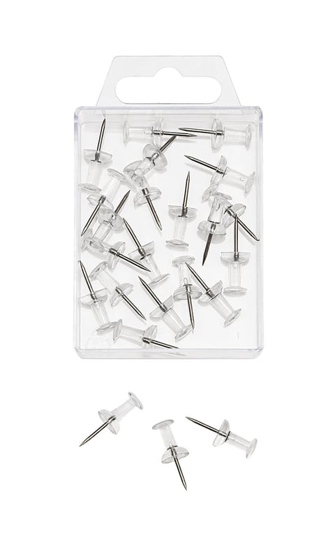 Wedo 54 149 kołek i szpilka Przezroczysty 20 szt.