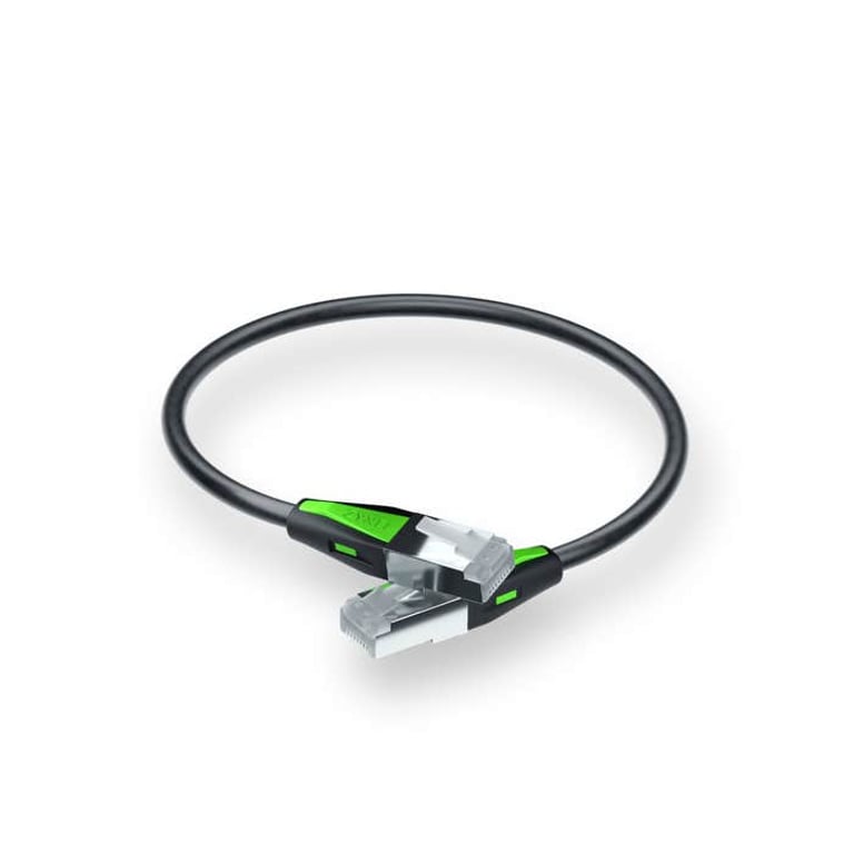 Zyxel ACCESSORY-ZZ0109F kabel sieciowy Czarny 0,18 m Cat6a