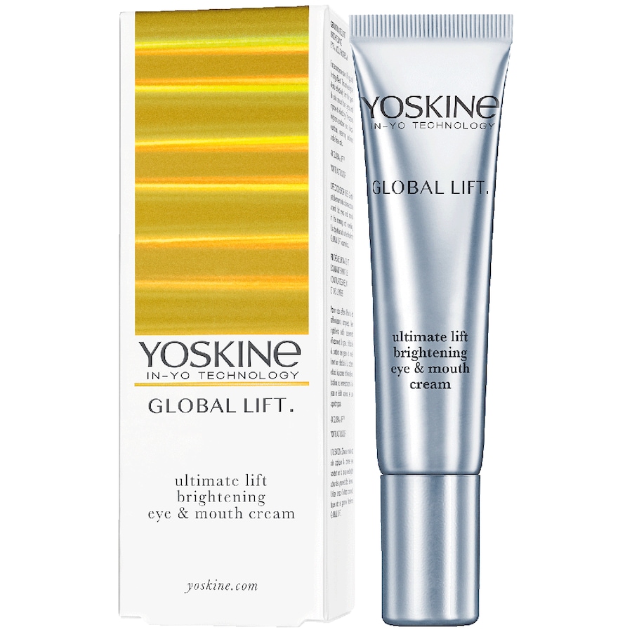 Yoskine YOSKINE GLOBAL LIFT Ultimate lift brightening - eye & mouth cream Kremy pod oczy 15 g Damski
