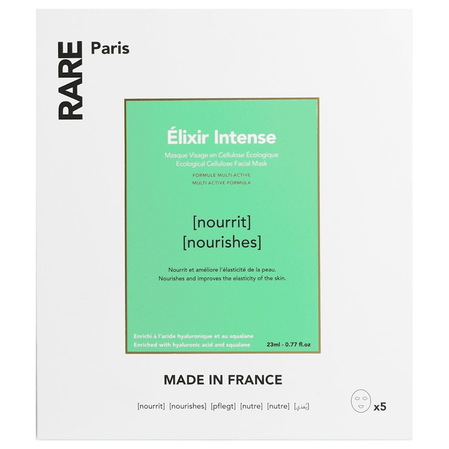 Rare Paris Elixir Intense Maseczki nawilżające 115 g