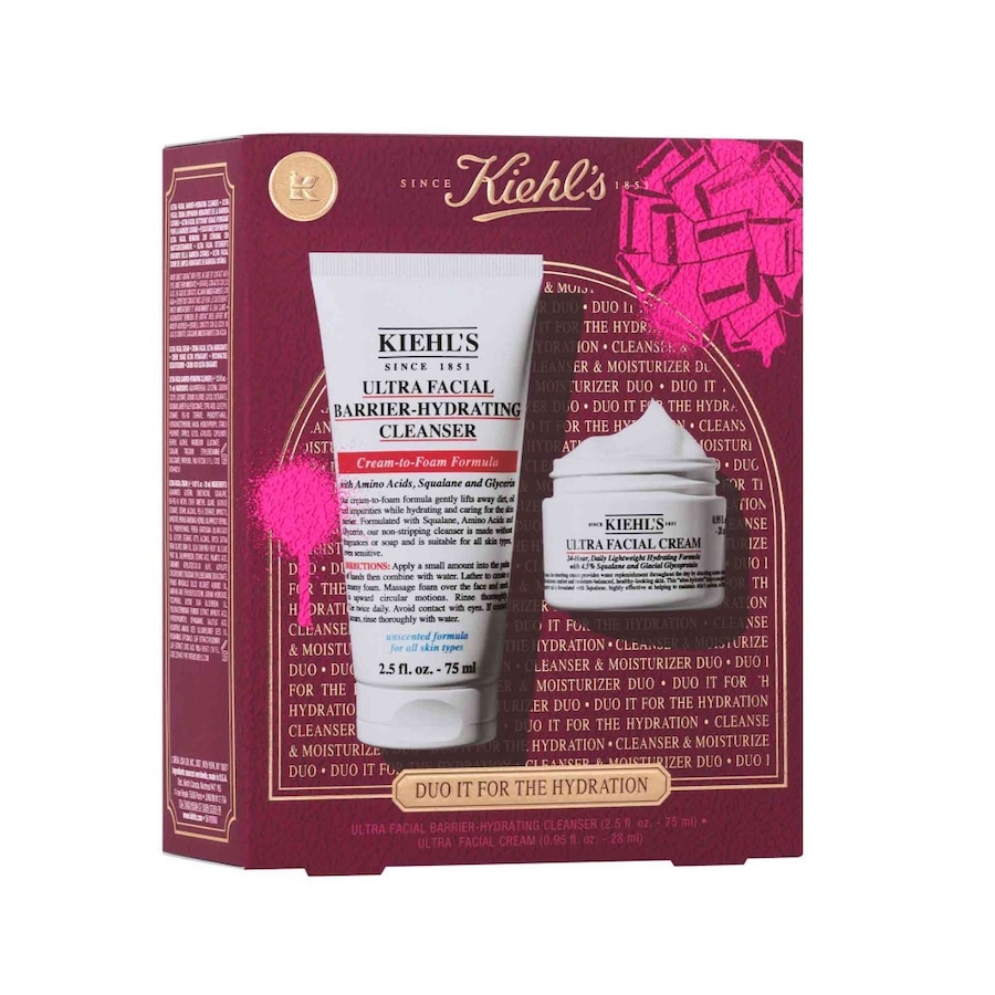 Kiehl's, HYDRATE ALL THE WAY, zestaw kosmetyków nawilżających do twarzy Zestawy do pielęgnacji twarzy 1 ct