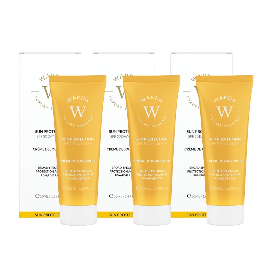 WARDA LUXURY SKINCARE Trio kremów SPF30 Zestawy do pielęgnacji twarzy 150 ml Damski
