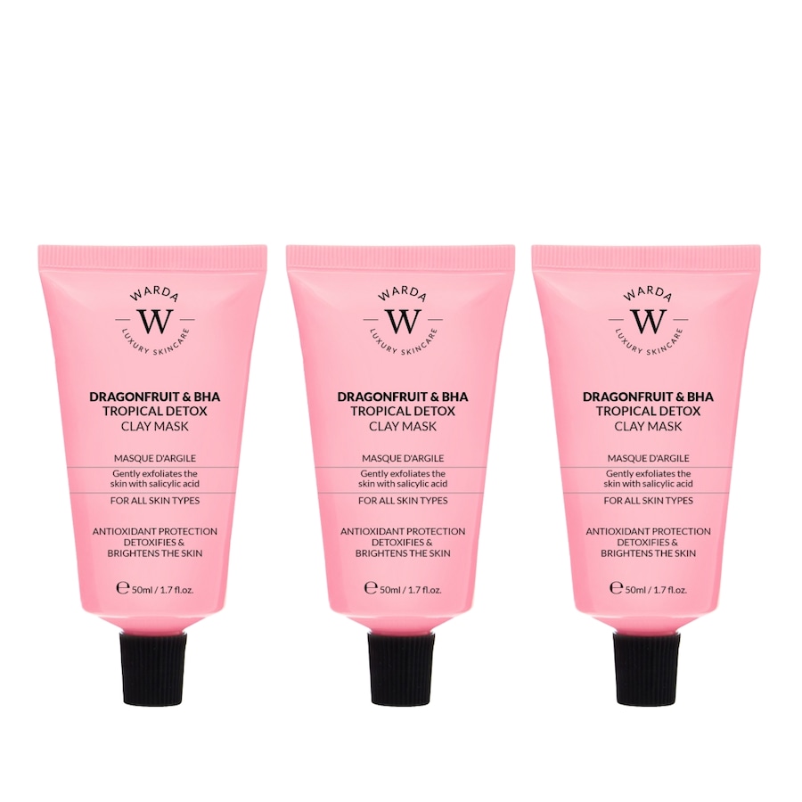 WARDA LUXURY SKINCARE Trio masek detoksykujących Zestawy do pielęgnacji twarzy 150 ml Damski