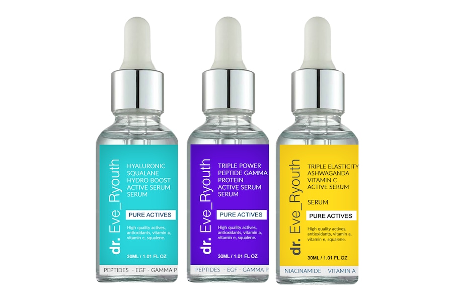 Dr. Eve_Ryouth Duet szamponów keratynowych Serum z witaminą c 1 ct Damski