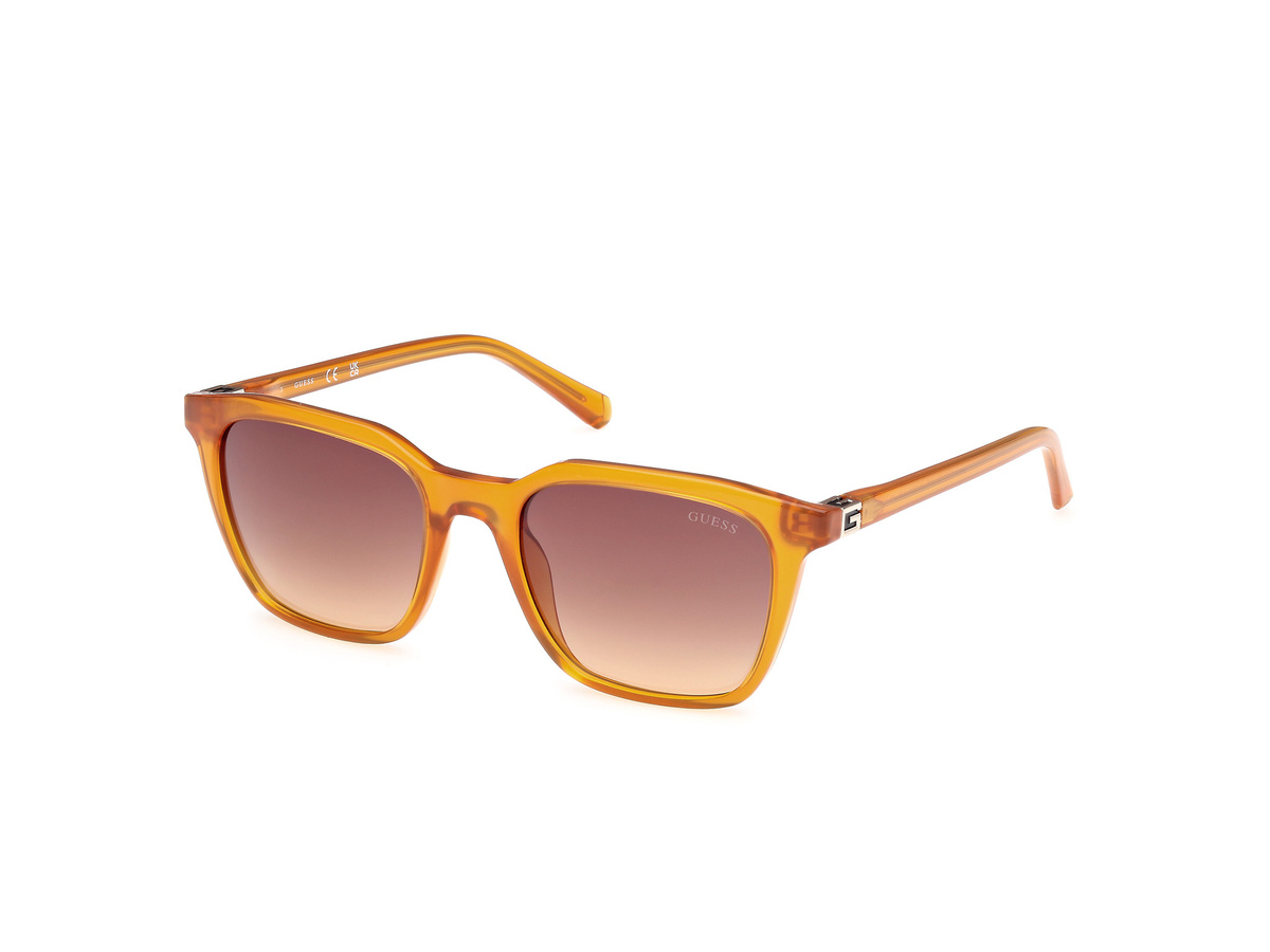 Okulary GUESS GU00170-5344F. Okulary przeciwsłoneczne, Kolor pomarańczowy. Mężczyzna.