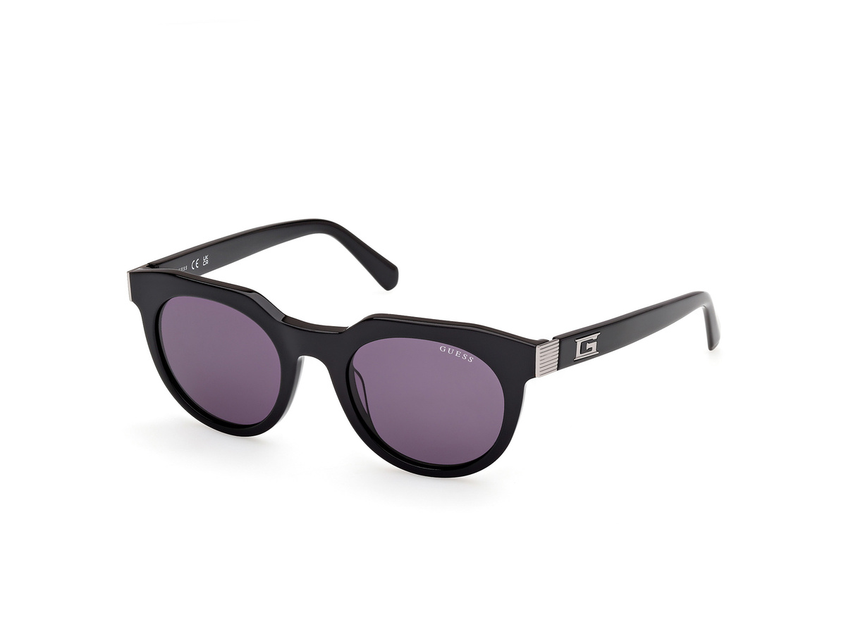 Okulary GUESS GU00214-4901A. Okulary przeciwsłoneczne, Kolor czarny. Mężczyzna.
