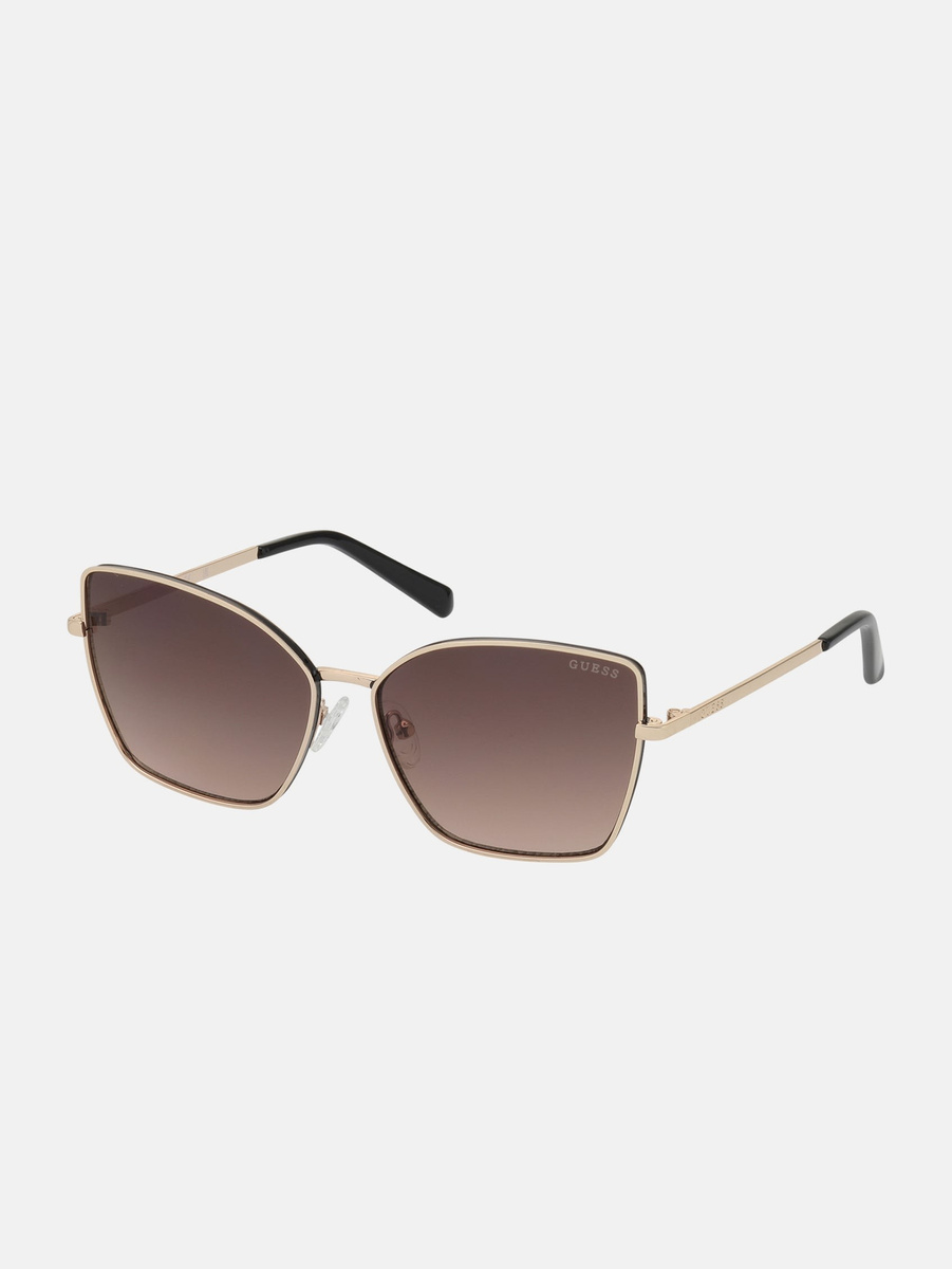 Okulary GUESS GF00014-5732F. Okulary przeciwsłoneczne, Kolor złoty. Kobieta.