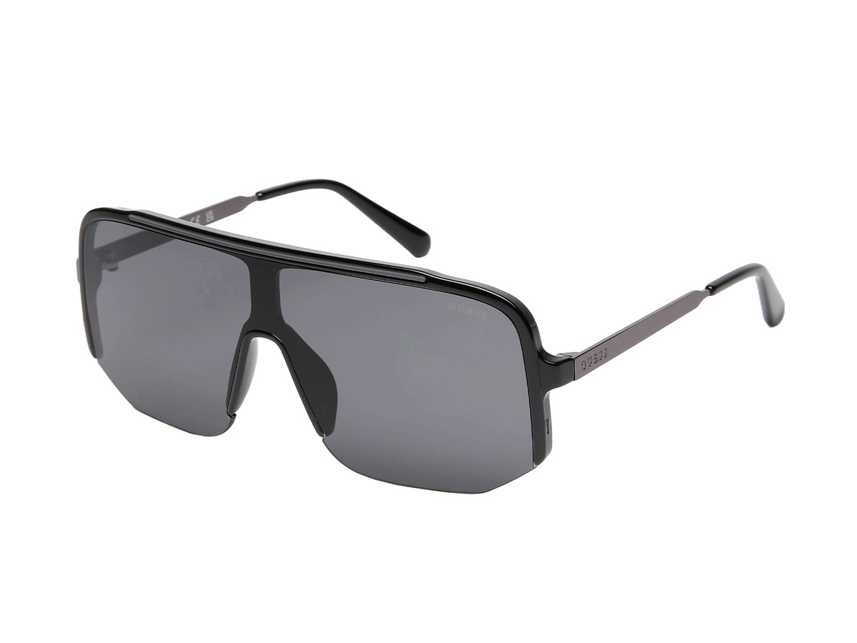 Okulary GUESS GO00054-0001A. Okulary przeciwsłoneczne, Kolor czarny. Mężczyzna.