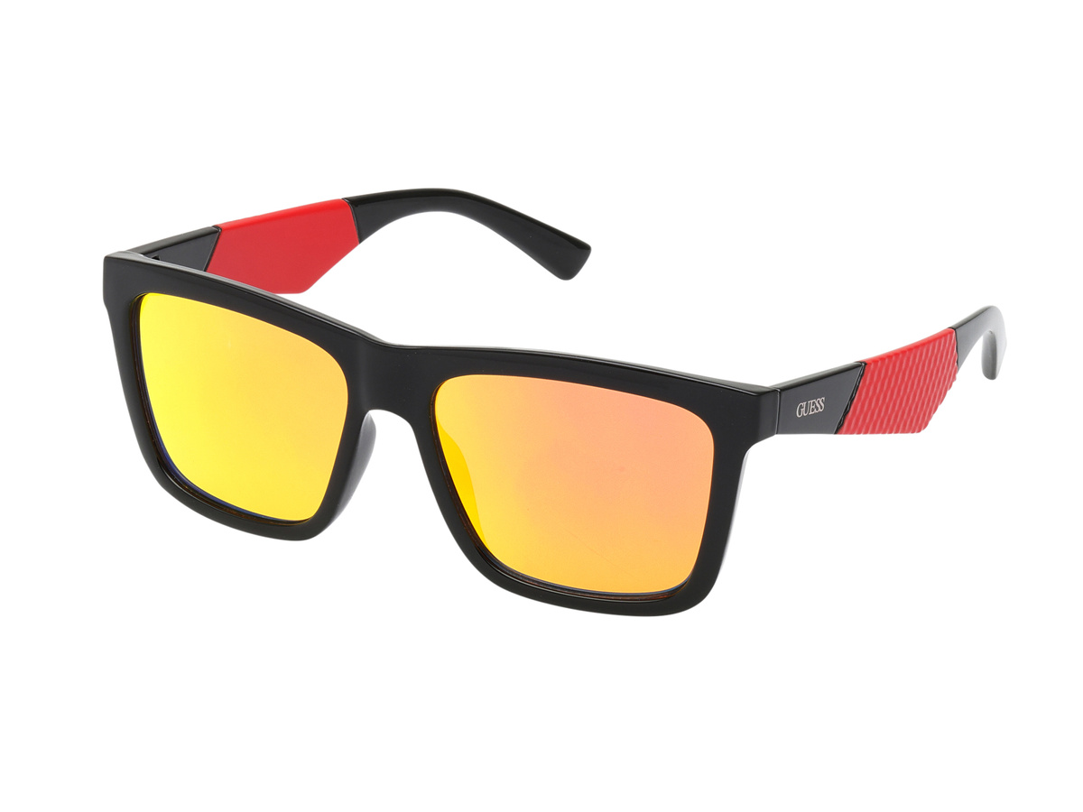 Okulary GUESS GO00067-5601C. Okulary przeciwsłoneczne, Kolor czarny. Mężczyzna.