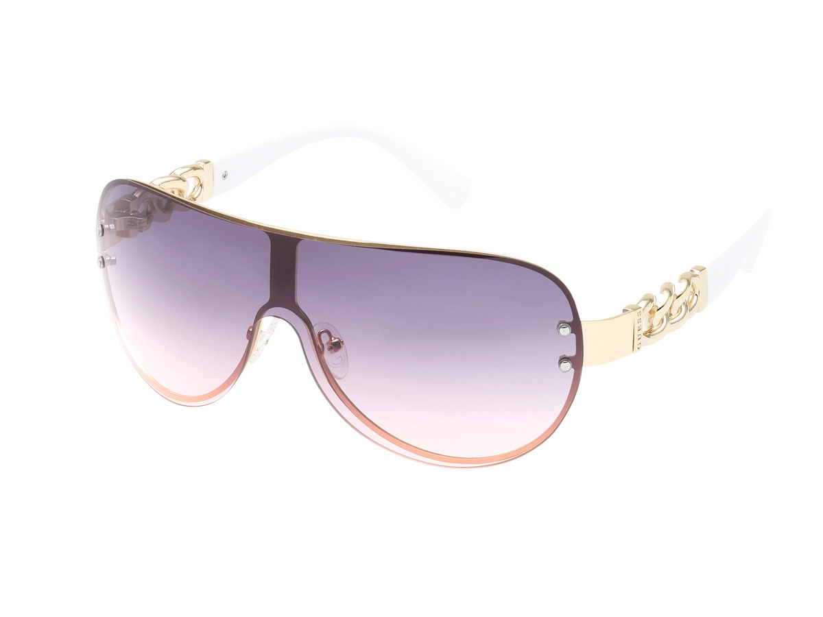 Okulary GUESS GO00037-0032B. Okulary przeciwsłoneczne, Kolor złoty. Kobieta.