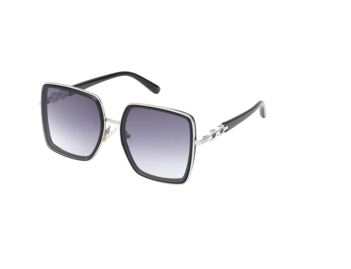 Okulary GUESS GO00041-5801B. Okulary przeciwsłoneczne, Kolor czarny. Kobieta.
