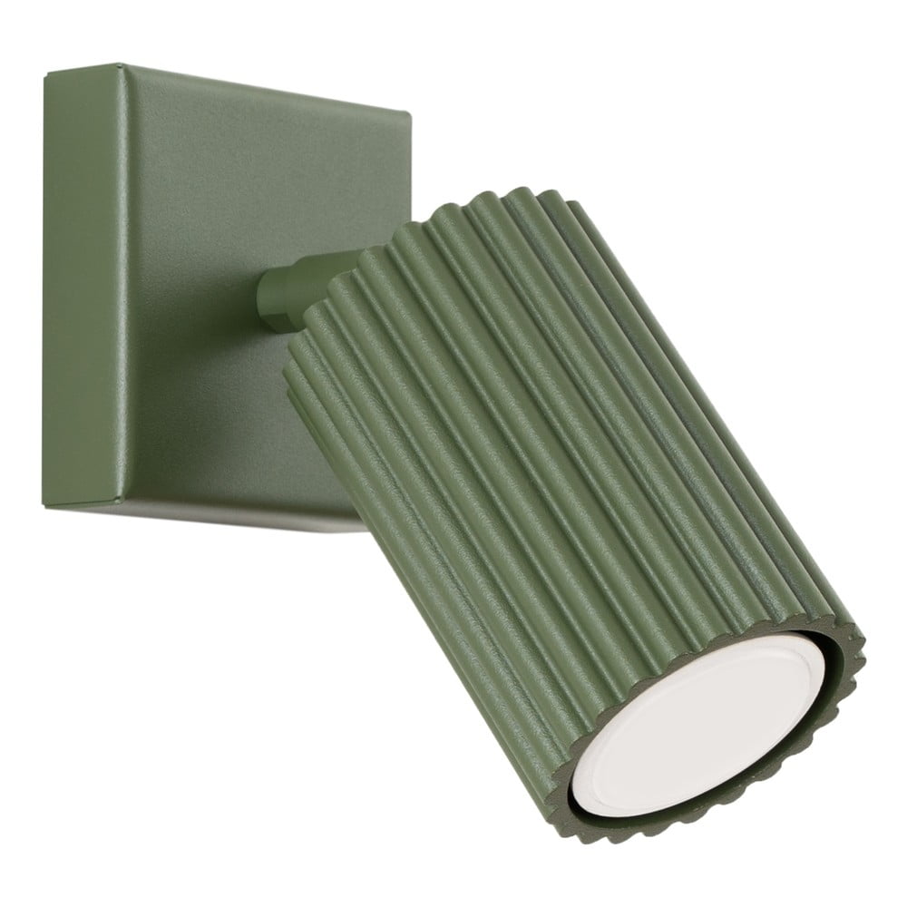 Zielona lampa punktowa 8x16 cm Gleam – Sollux