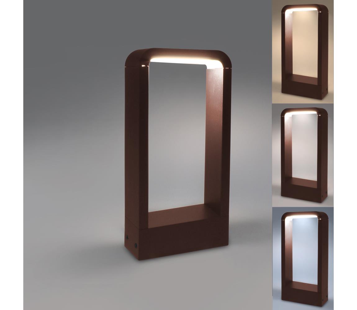 Brilagi - Lampa zewnętrzna LED BARI LED/7W/230V 3000/4000/6000K brązowa IP54 30 cm