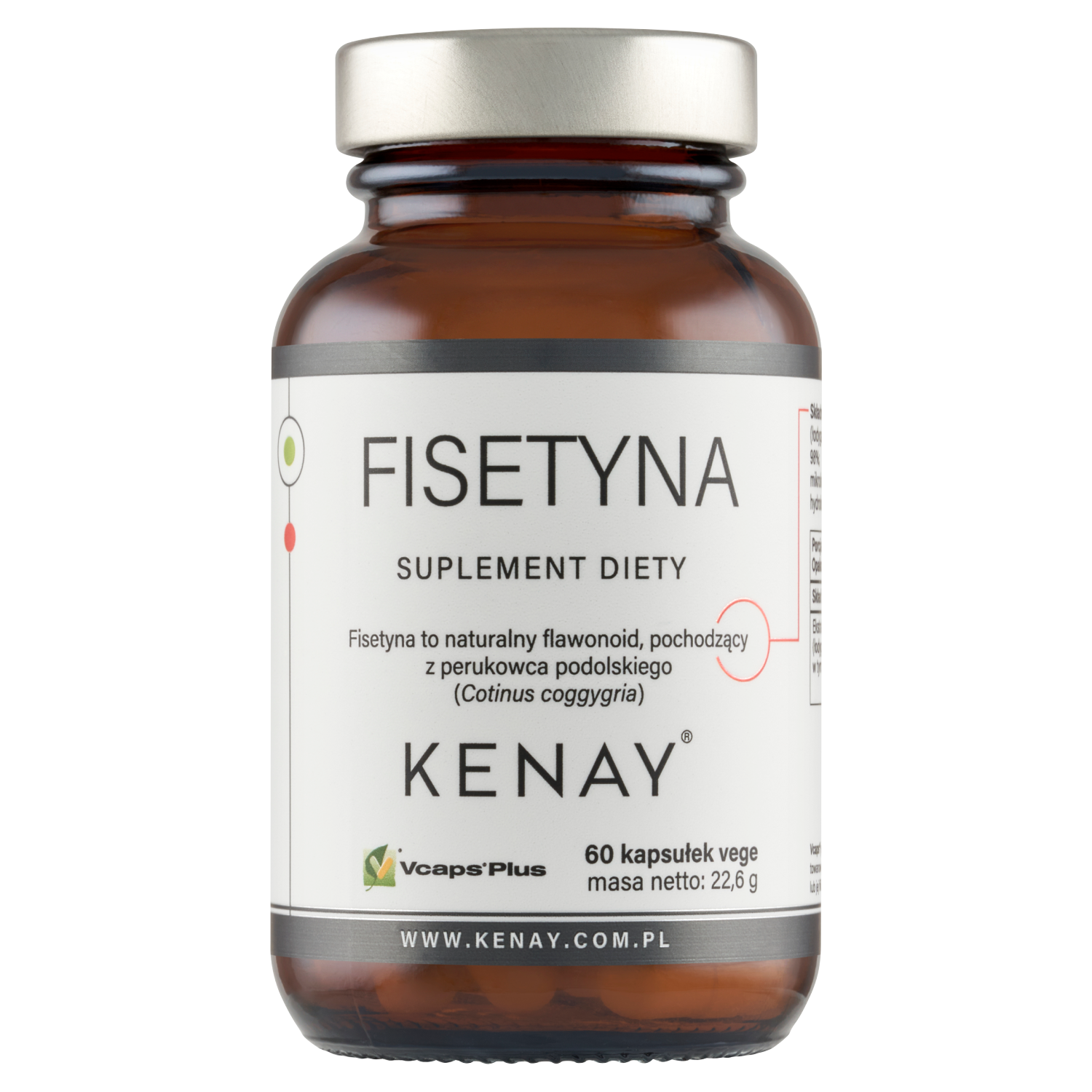 Kenay Fisetyna, 60 kapsułek