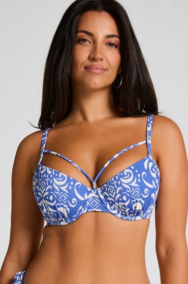 Hunkemöller Usztywniany biustonosz Cancun Niebieski