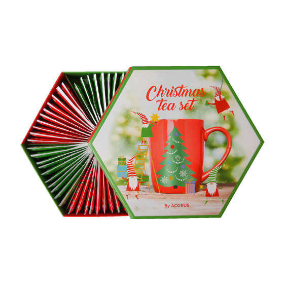 Zestaw herbat świątecznych Acorus, 60 szt. (6 świątecznych smaków)