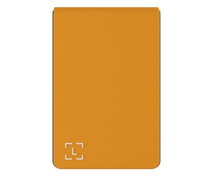 Ledger Nano Gen 5 Magnet Folio, bitcoin orange