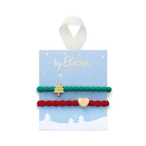 By Eloise London Set Secret Santa Gumka do włosów 1 szt