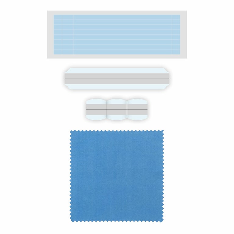 DICOTA D30194 samoprzylepne etykiety Prostokąt Przezroczysty