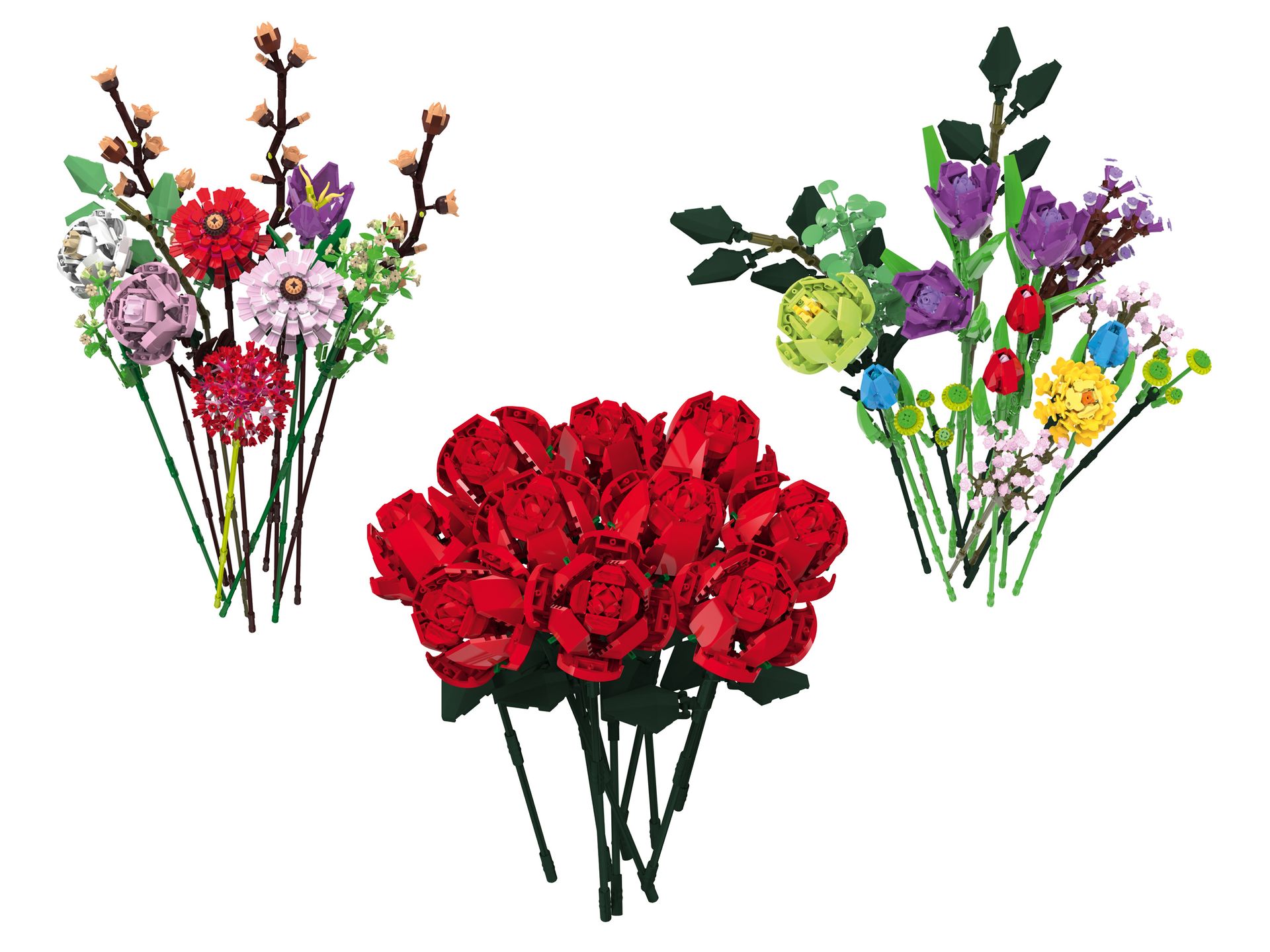 lupilu® Bukiet z klocków Clippys