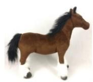 Koń Shire 55cm - zabawka