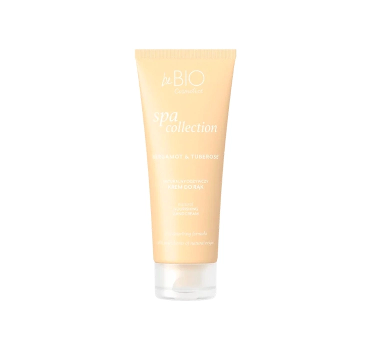 BeBio Spa Collection naturalny odżywczy krem do rąk Bergamot & Tuberose 50 ml