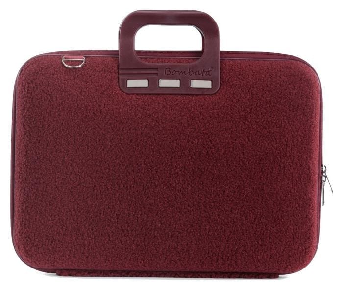 Bombata teddy- torba na laptopa 15-16'' czerwona