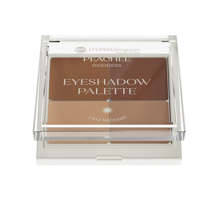 Bell Hypoallergenic x Peachee Goddess paletka cieni do powiek 9 g