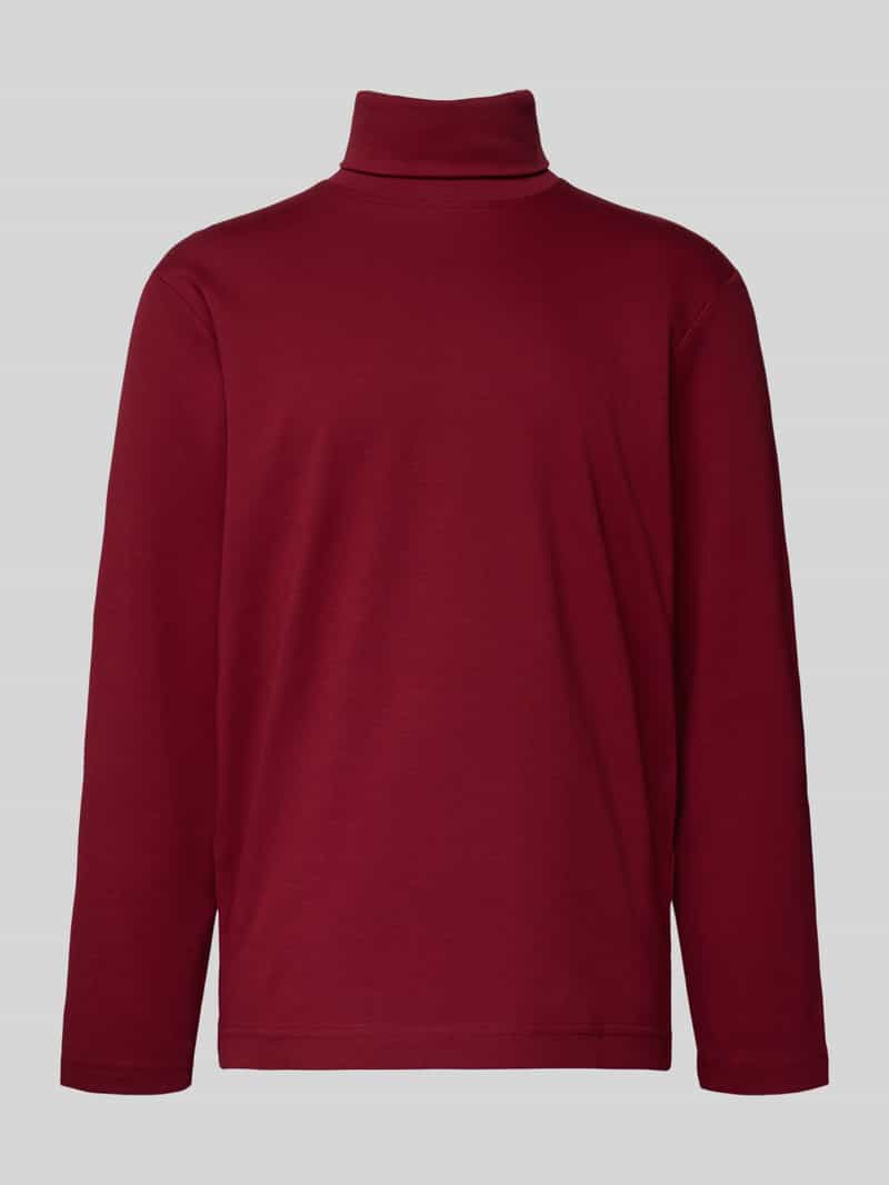 Golf o kroju regular fit z mieszanki bawełny