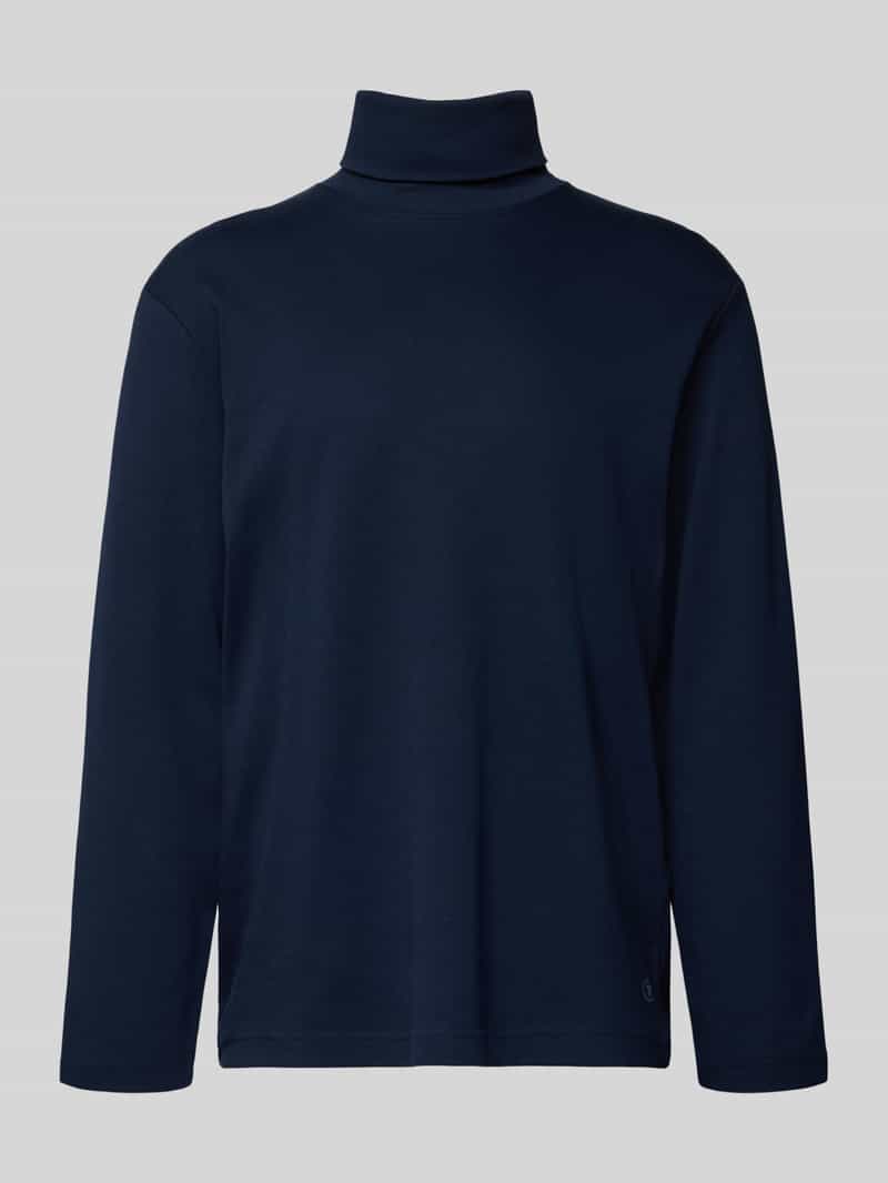 Golf o kroju regular fit z mieszanki bawełny