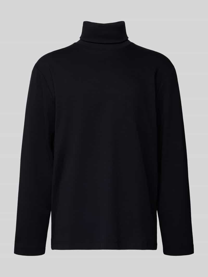 Golf o kroju regular fit z mieszanki bawełny