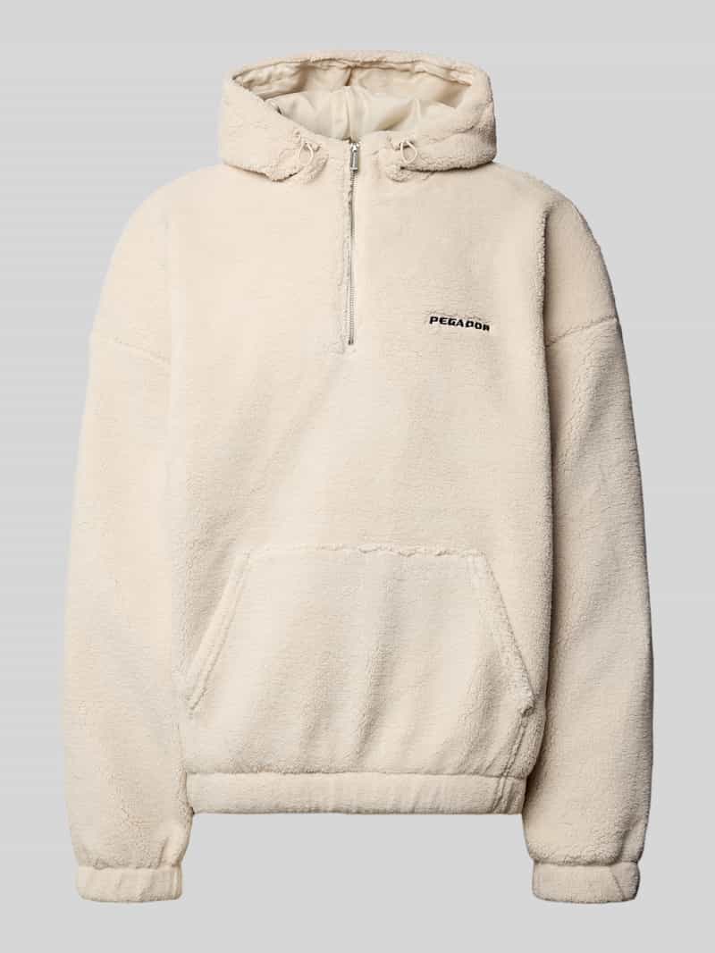 Sweter z polaru z zamkiem błyskawicznym model ‘Olten’