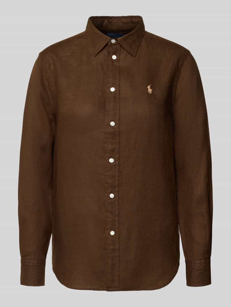 Bluzka koszulowa z listwą guzikową