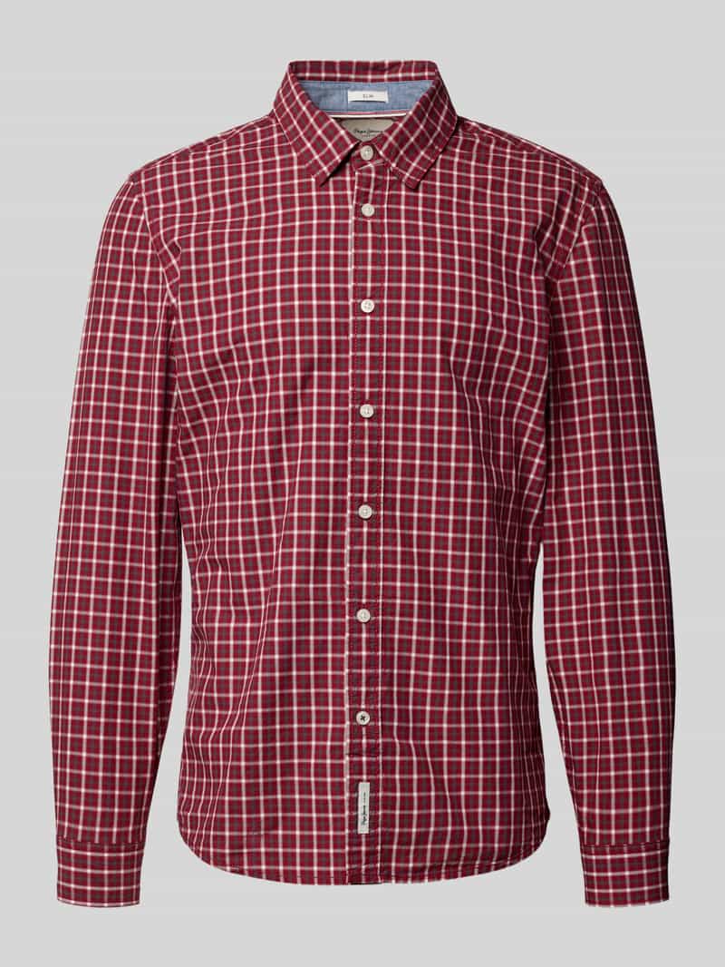 Koszula casualowa o kroju slim fit z czystej bawełny model ‘CAPEL’