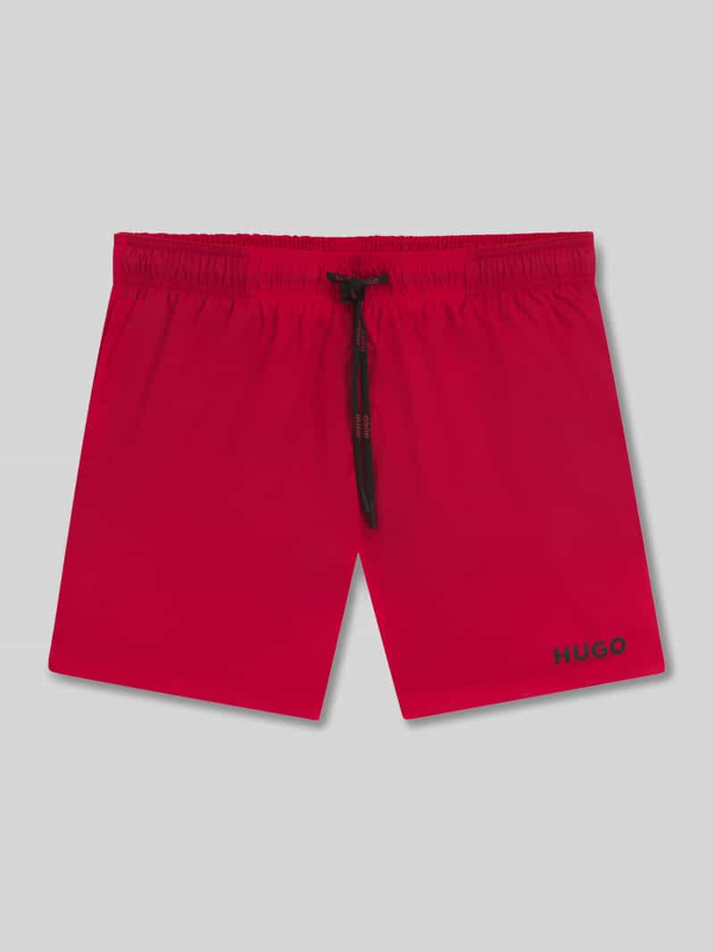 Spodenki kąpielowe z nadrukiem z logo model ‘HAITI’